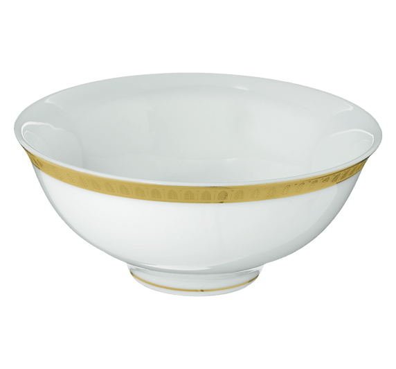 christofle chinese soup bowl gold finition 2
