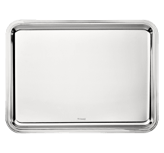 christofle rectangular tray 43x31cm albi  silver plated 1