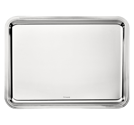 christofle rectangular tray 43x31cm albi  silver plated 1