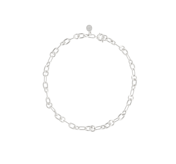 christofle sterling silver chain necklace 0