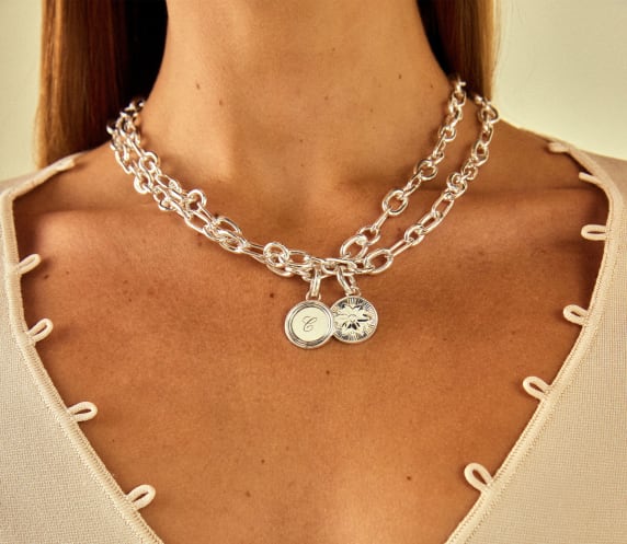 christofle sterling silver chain necklace 3