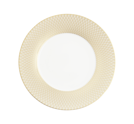 christofle porcelain underplate gold finish 0