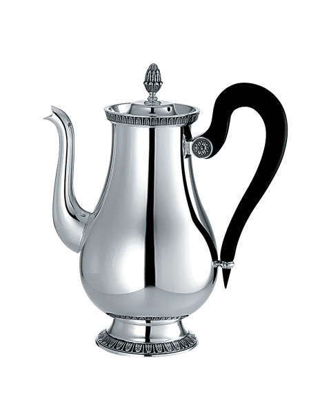Silver-Plated Eight-Cup Coffeepot