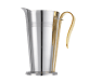 christofle silver-plated water pitcher with gilded handle  0
