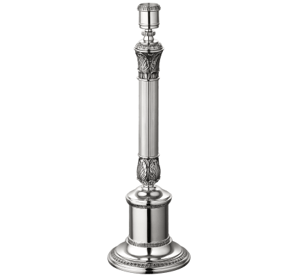 christofle candlestick malmaison  silver plated 1