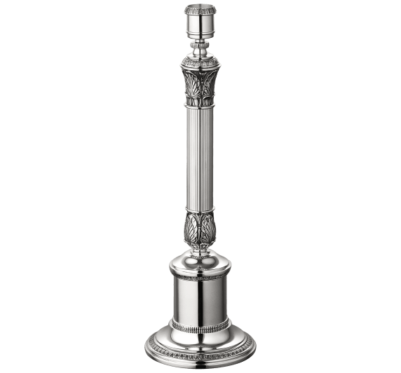 christofle candlestick malmaison  silver plated 1