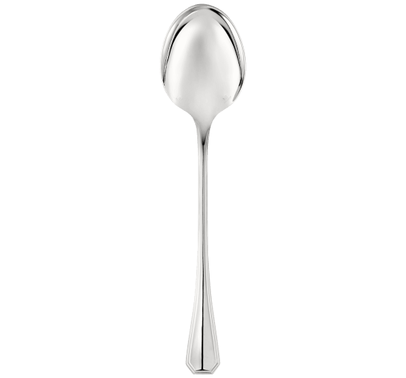 christofle serving spoon america  silver plated 1