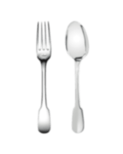 christofle flatware set for children (2 pieces) cluny  silver plated 1