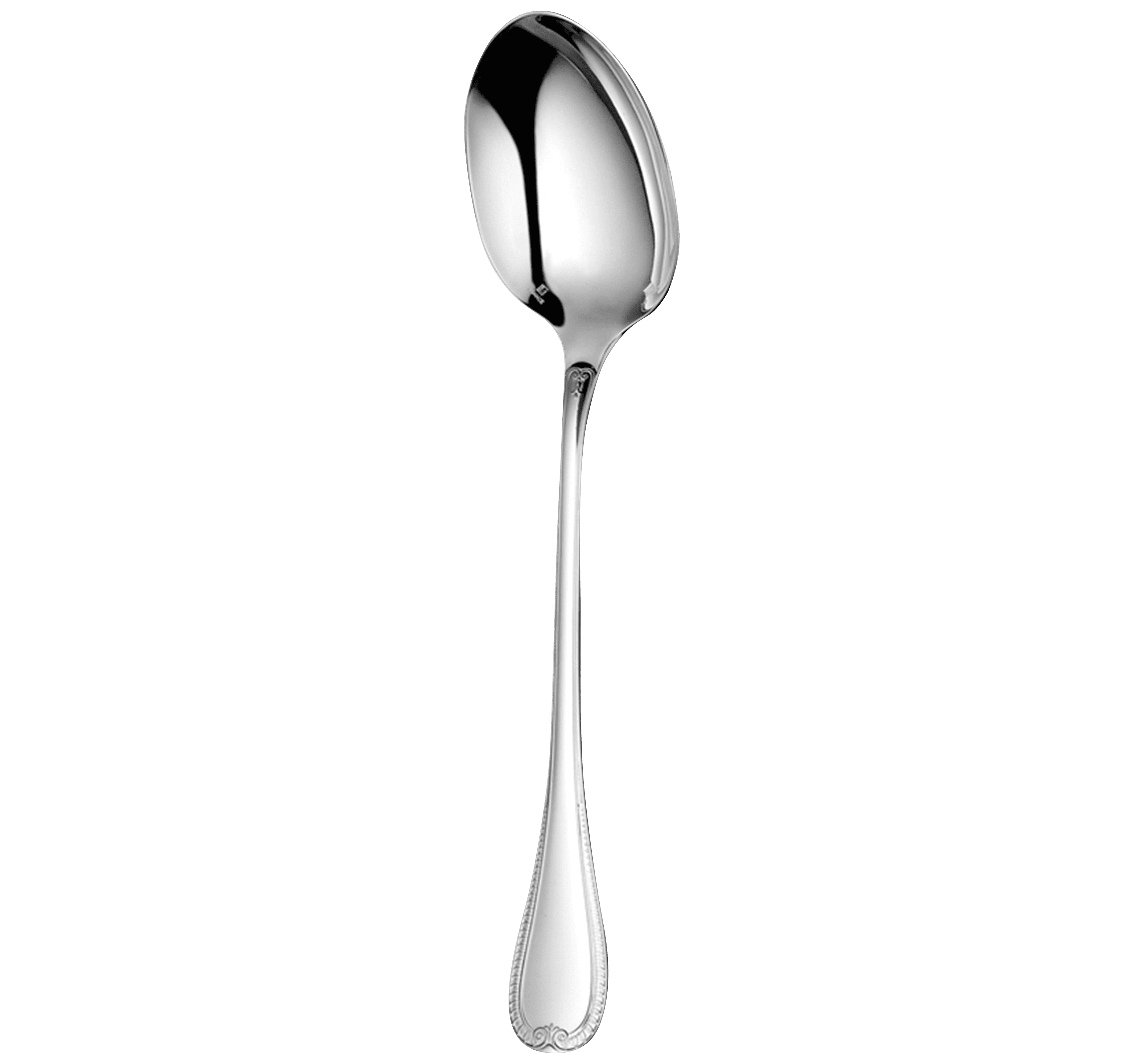 Loop baby spoon in sterling silver.