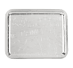 christofle silver-plated rectangular tray - 20 x 16 cm 1