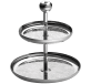 christofle 2-tier pastry stand  jardin d'eden  silver plated 1