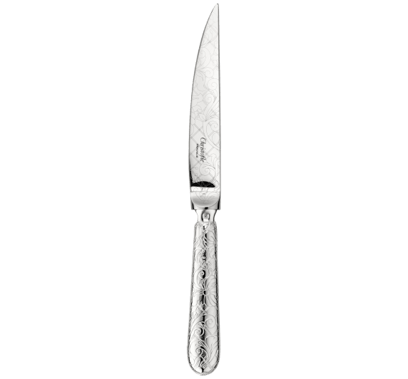 christofle steak knife jardin d'eden  silver plated 1