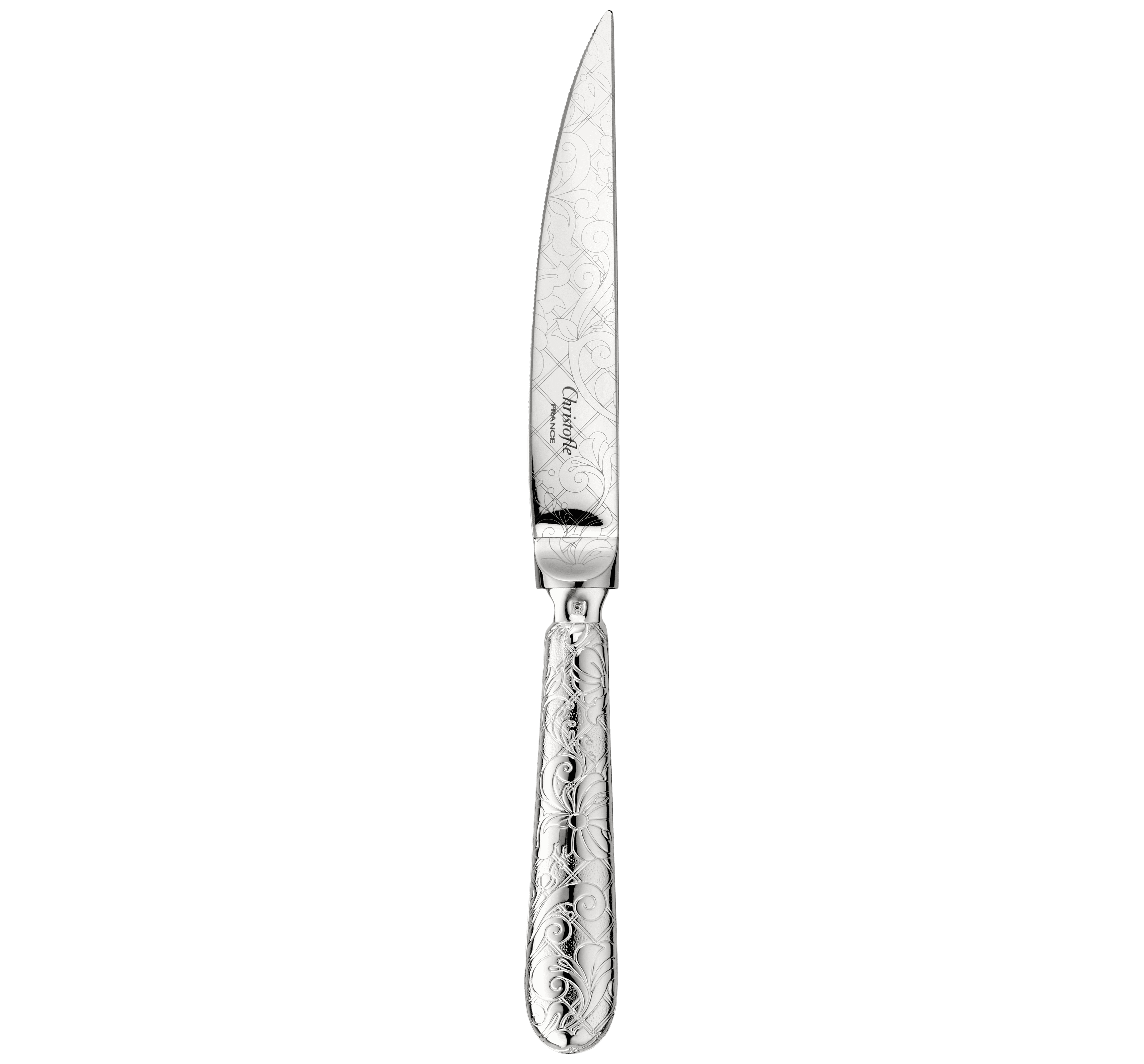christofle silver-plated steak knife 1