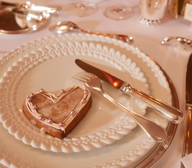Flatware for Valentine's Day