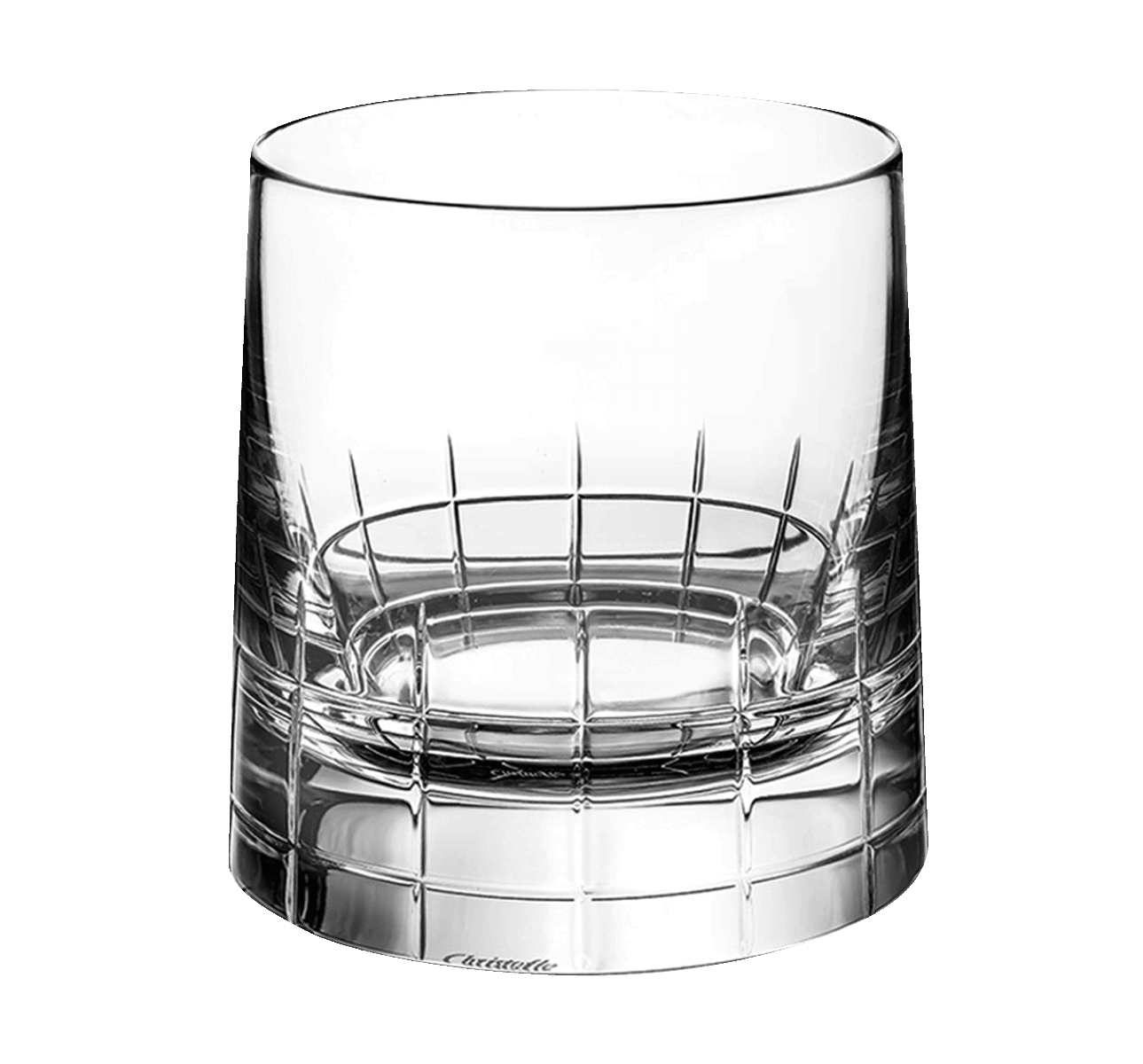 christofle crystal old fashioned glass/tumbler 2