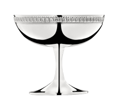 christofle ice cream bowl malmaison  silver plated 1