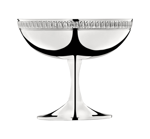 christofle ice cream bowl malmaison  silver plated 1