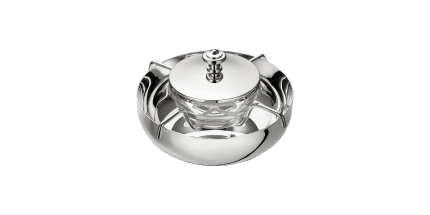 christofle silver-plated caviar serving set 1