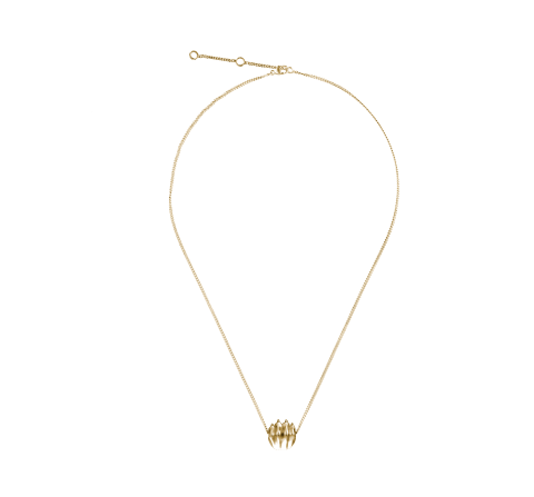 Sterling Silver Gilded 24 carats Pendant Necklace