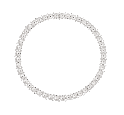 Collier en argent massif