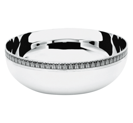Silver-Plated Round Bowl, Small