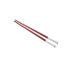christofle set of two red chinese chopsticks and chopsticks rests 2
