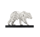christofle bear small version in sterling silver - haute orfèvrerie  0