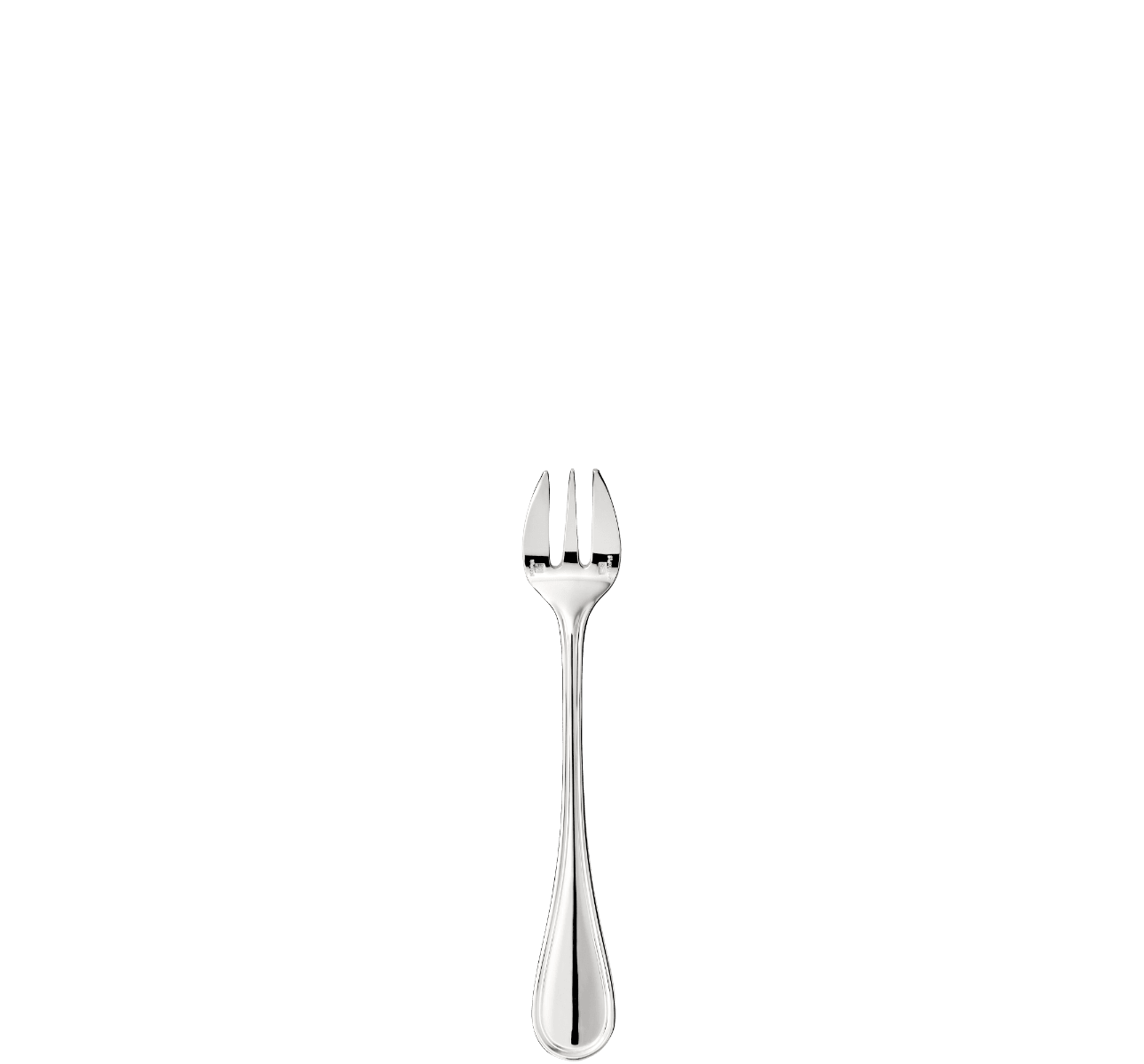 christofle fourchette à huîtres albi  argent massif 1