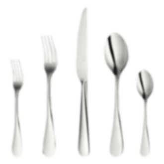 christofle 5-piece stainless steel flatware set 1