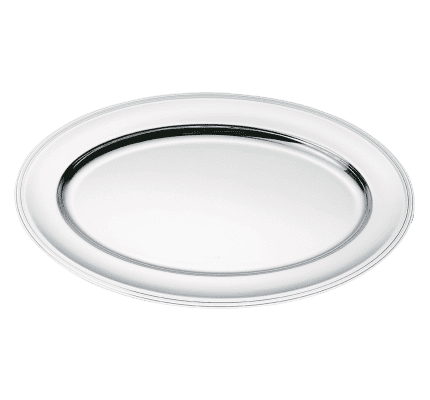 christofle oval platter albi  silver plated 1