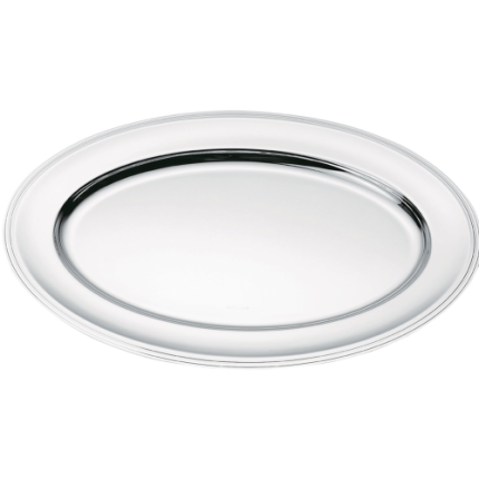 christofle oval platter albi  silver plated 1