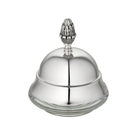 christofle individual butter dish malmaison  silver plated 1