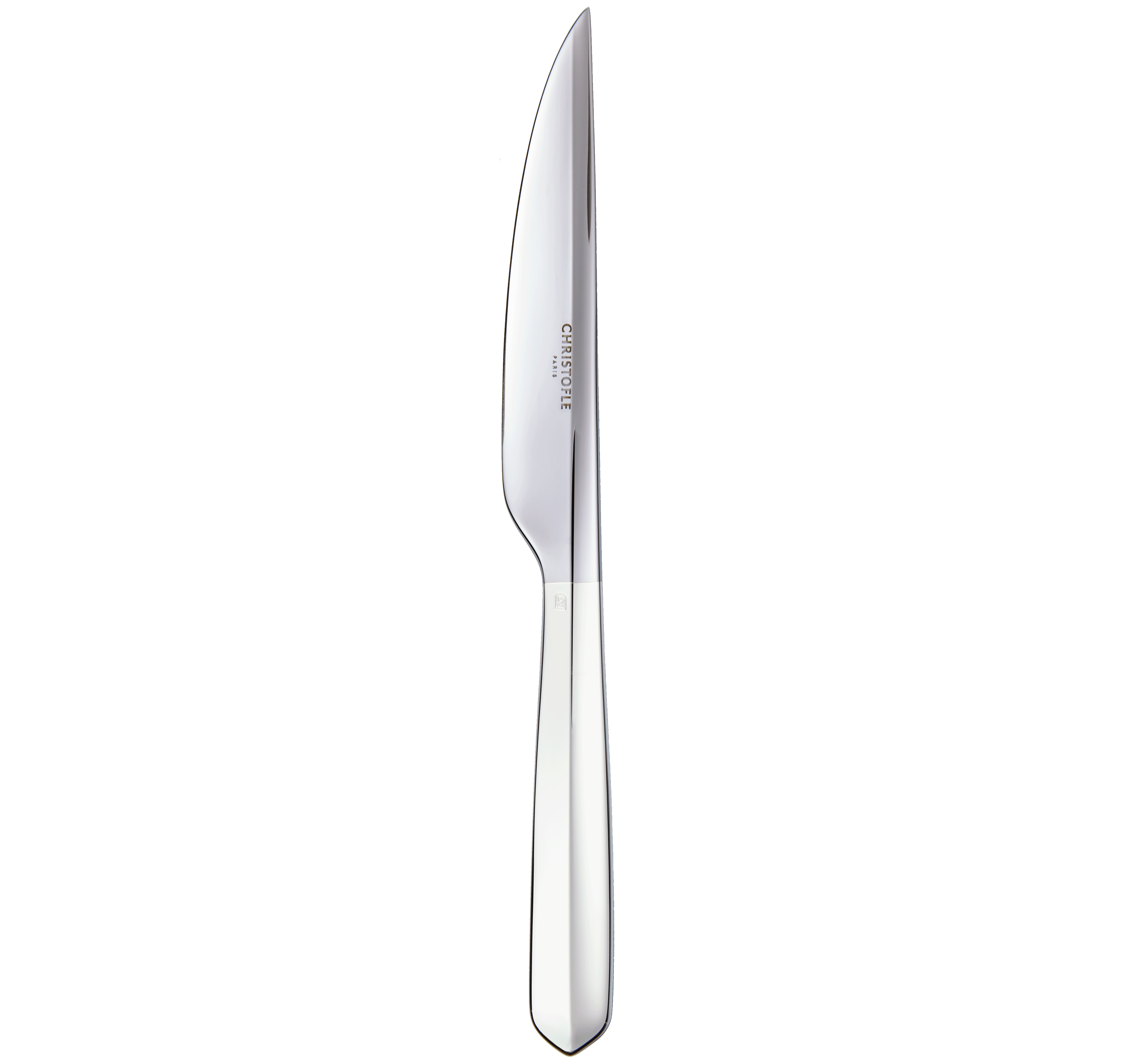 christofle couteau universel medium en métal argenté 0