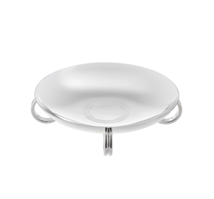christofle silver-plated four-ring centerpiece 1