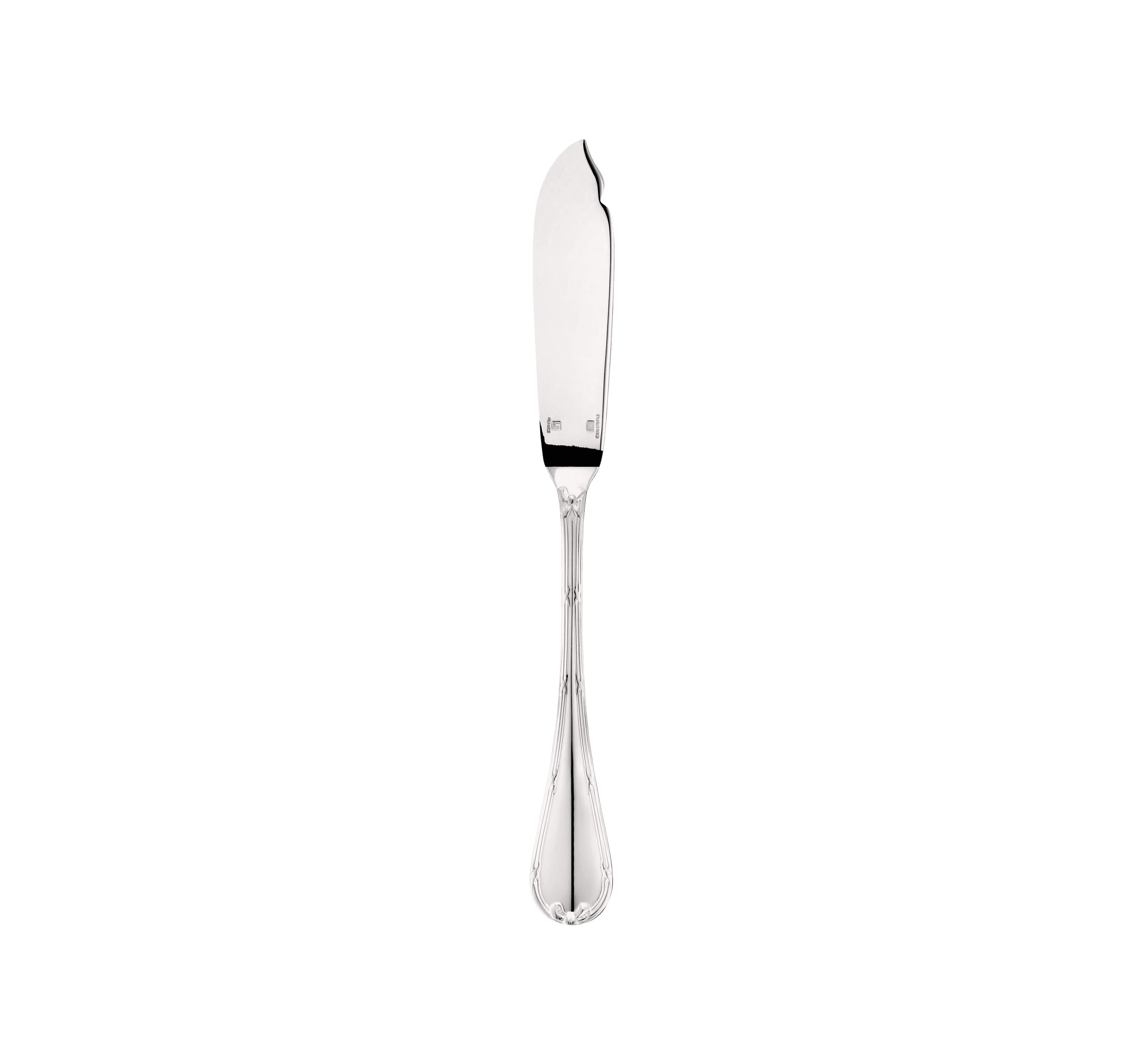 christofle couteau à poisson en métal argenté 1