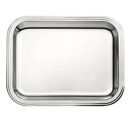 christofle rectangular tray 26x20cm albi  silver plated 5