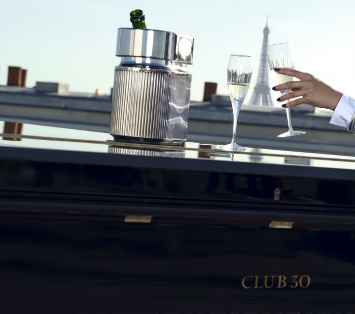 Champagne and ice buckets