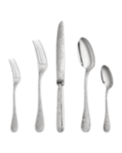christofle individual place settings (5 pieces) jardin d'eden  sterling 1