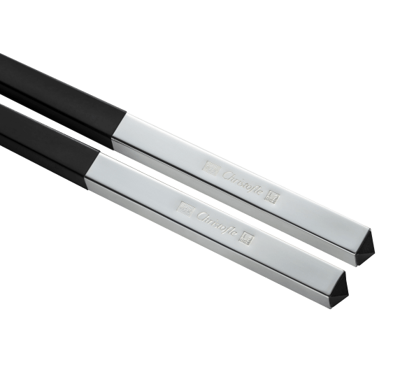 christofle black chinese chopsticks and vertigo chopsticks rest 6