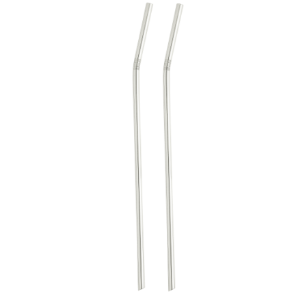 christofle set of 2 straws  uni  silver plated 3