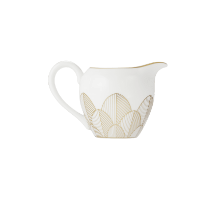 Porcelain cream pitcher 25cl Gold Finish Malmaison Impériale
