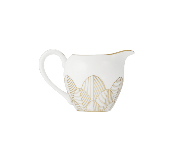 Porcelain cream pitcher 25cl Gold Finish Malmaison Impériale