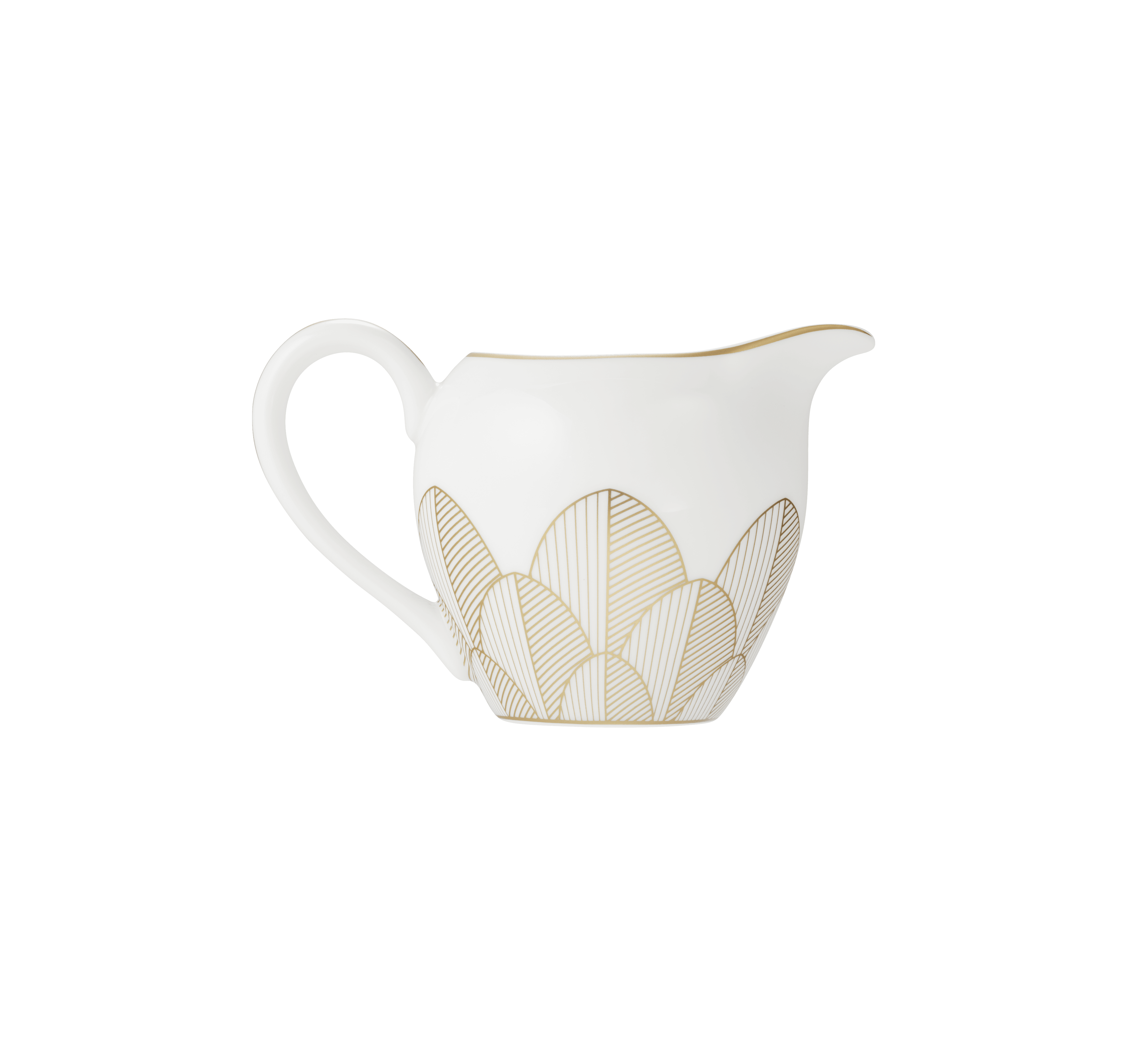 Porcelain cream pitcher 25cl Gold Finish Malmaison Impériale