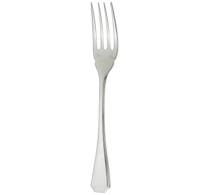 christofle fish fork america  silver plated 3
