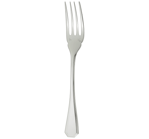christofle fish fork america  silver plated 3