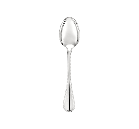 Dessert spoon Perles  Silver plated