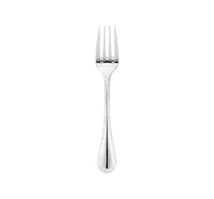 christofle fourchette à salade en métal argenté 1