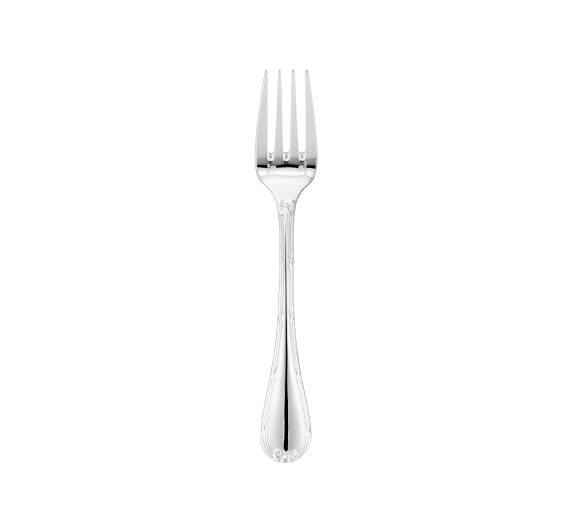 christofle salad fork rubans  silver plated 1