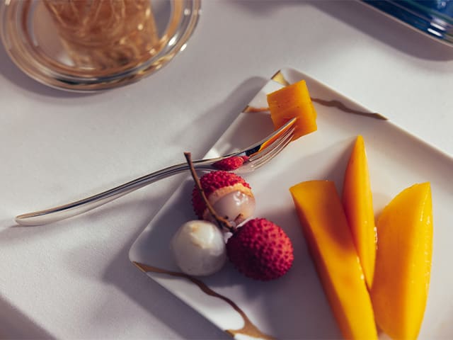 MOOD Asia - silver-plated dessert fork