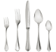 christofle individual place settings (5 pieces) spatours  silver plated 1